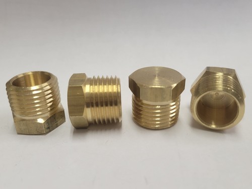 Male npt brass - (4, 1/2"