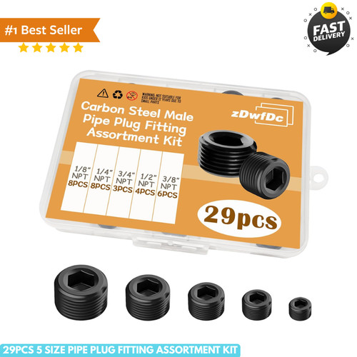 Pcs carbon steel pipe plugs - pcs,